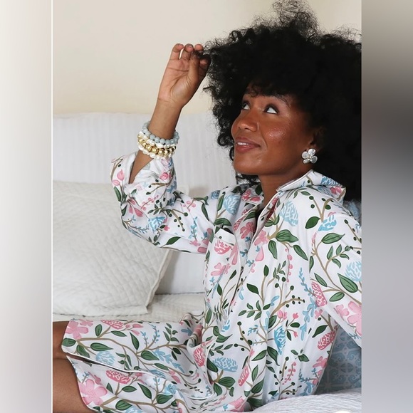 Jaye’s Studio Sleep Gown floral print Size S - Picture 2 of 13